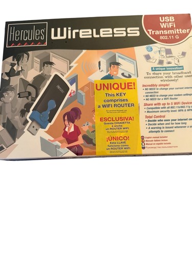 Hercules wireless usb wifi - usb,