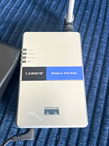 Linksys wireless printserver - wireless-g,