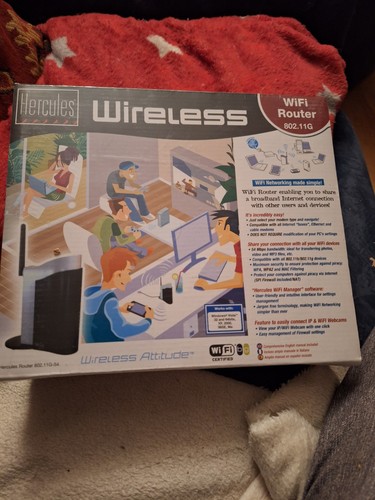 Hercules wifi router - wifi, 802.11g
