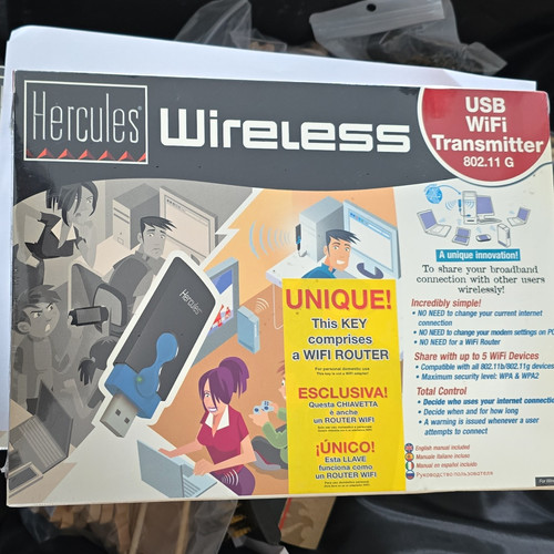 Hercules wireless usb wifi - hercules,
