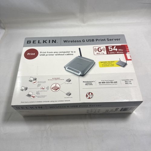 Belkin wireless usb print - wireless, g