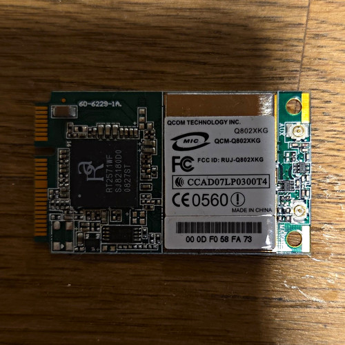Qcom q802xkg mini pci - q802xkg,