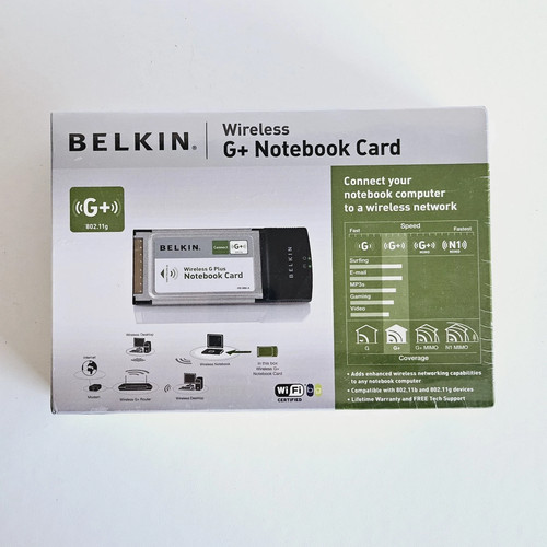 Belkin wireless notebook - wireless,