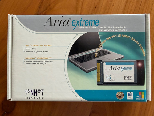 Sonnet ariaextreme cardbus - ariaextreme,