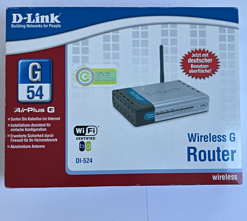 Link 524 wireless g wlan - d-link,