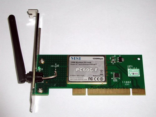 Pci wlan adapter - pci, pc60g-f